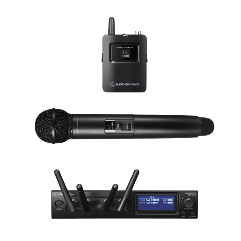 Audio-Technica System 20 PRO Body Pack/Handheld Combo System