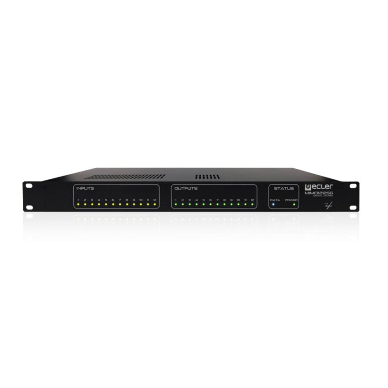 Ecler MIMO1212SG - Ecler MIMO1212SG, 12x12ch Digital Audio Matrix