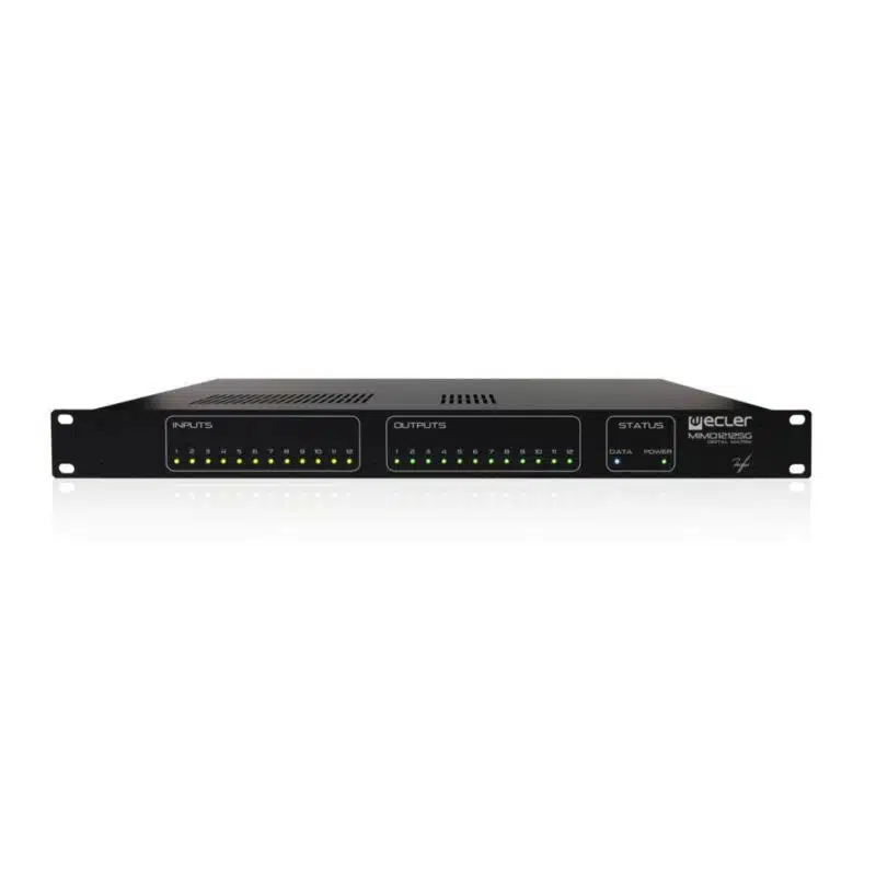 Ecler MIMO1212SG - Ecler MIMO1212SG, 12x12ch Digital Audio Matrix