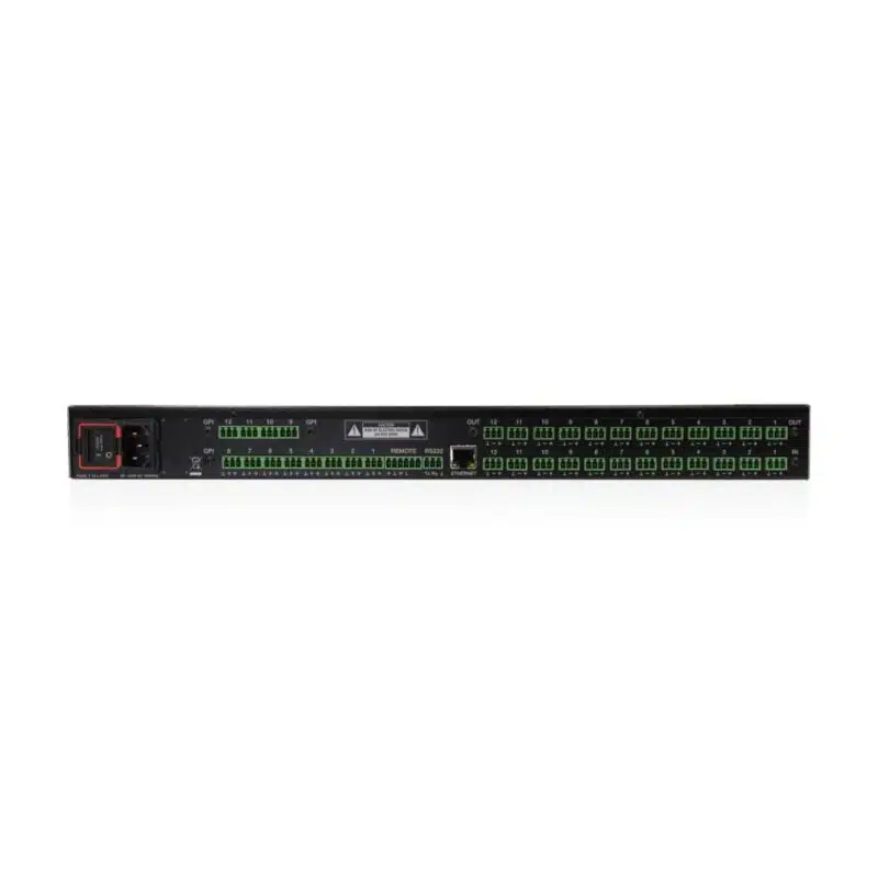 Ecler MIMO1212SG - Ecler MIMO1212SG, 12x12ch Digital Audio Matrix - Billede 2