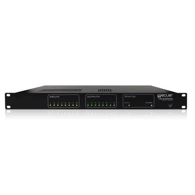 Ecler MIMO88SG - Ecler MIMO88SG, 8x8ch Digital Audio Matrix