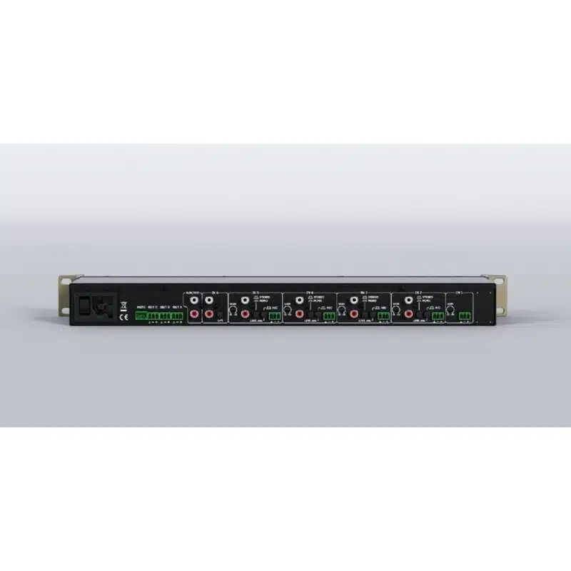 Ecler SAMI603 - Ecler SAMI603 - 6 Ch. og 3 output installationsmixer, 3 EQ - Billede 2