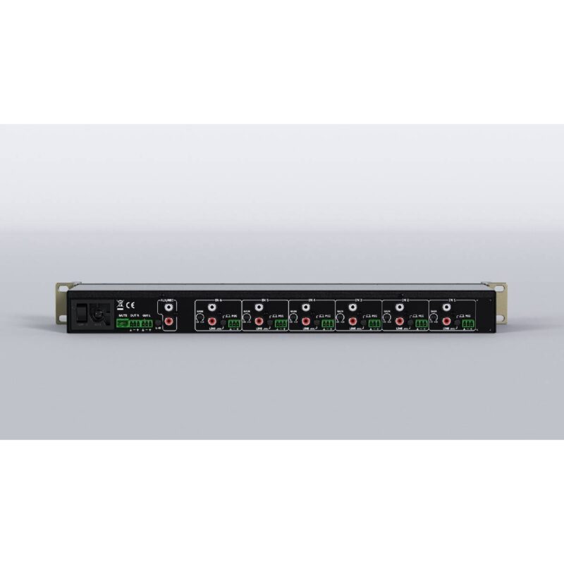 Ecler SAMI702BT - 7Ch installationmixer m/BT, 3EQ - Billede 2